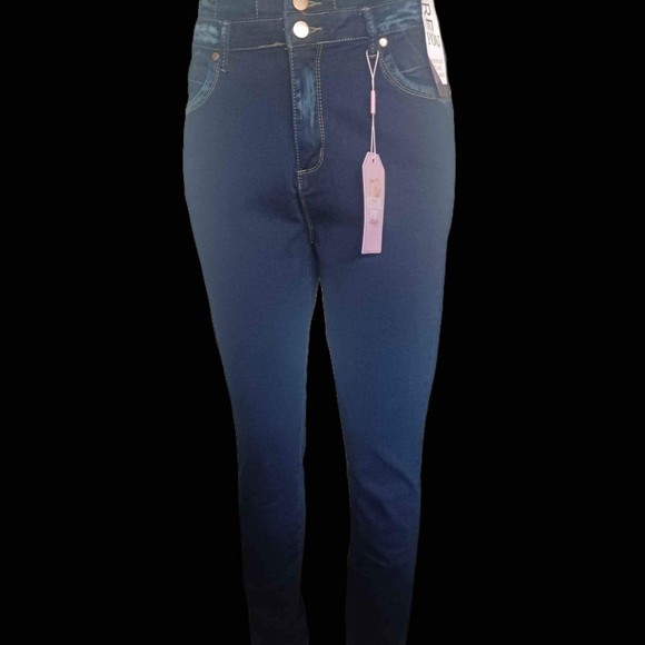 Skinny Jeans waist 30+Stretch,  denim, push up,  regular size - Picture 2 of 3